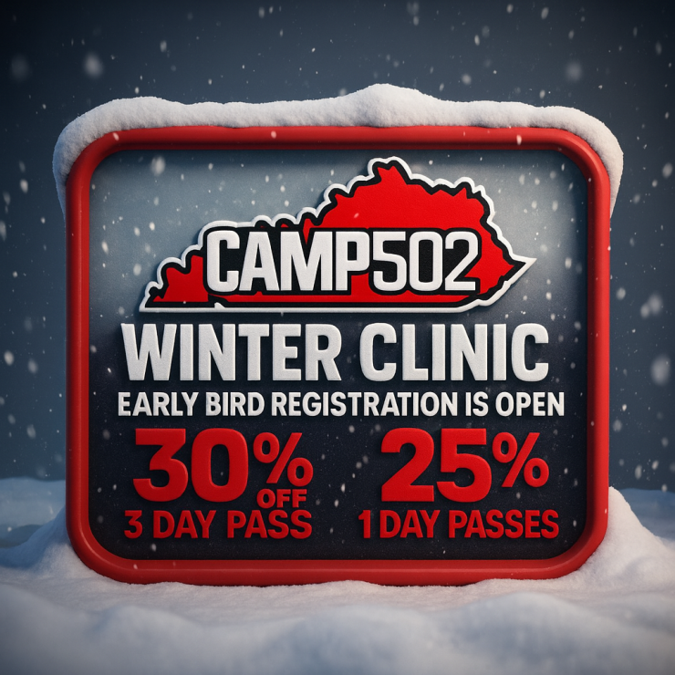 Camp502 Winter Clinic flyer